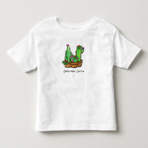 Leuke vakantie Xmas Cactus cactussen vetplanten Kinder Shirts