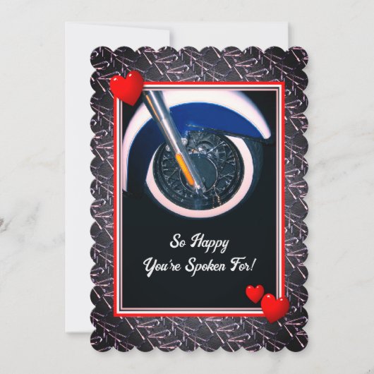 Leuke Valentijn Biker Kaart (Voorkant)