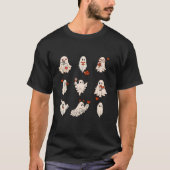 Leuke Valentijn Ghost Gelukkig Valentijns Ghost Sp T-shirt (Voorkant)