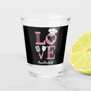 Leuke Valentijnsdag Cadeaus voor Lunchdame Leven Shot Glas