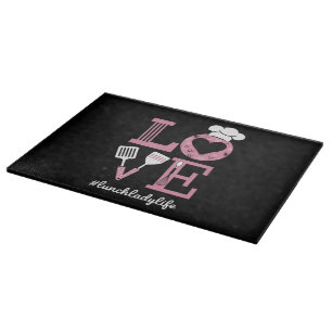 Leuke Valentijnsdag Cadeaus voor lunchdames Snijplank