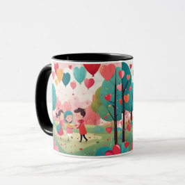 Leuke Valentijnsdag koffie mok