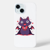 Leuke Vampier Kat Case-Mate iPhone Case (Achterkant)