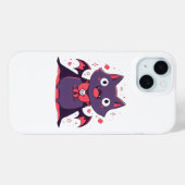 Leuke Vampier Kat Case-Mate iPhone Case (Achterkant (horizontaal))