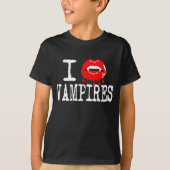 Leuke Vampire Heart Lover T-shirt (Voorkant)