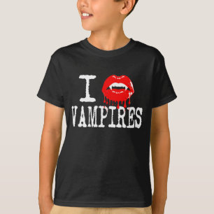 Leuke Vampire Heart Lover T-shirt