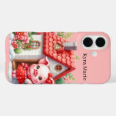 Leuke varkenshouders voegen jouw naam toe Case-Mate iPhone case (Achterkant (horizontaal))