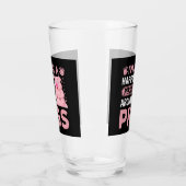 leuke varkensliefhebbers woord kunst glas (Links)