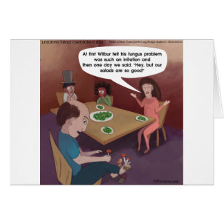 Leuke vent ToedStools voor het diner Grappig