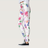 Leuke verfspat vlek leggings (Links)