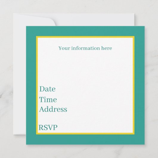 Leuke verjaardag ananas party strand kaart (Achterkant)