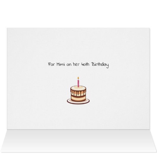 Leuke Verjaardag Ballonnen & Confetti Kaart voor S (Binnen Horizontaal (Boven))