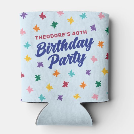 Leuke verjaardag blikjeskoeler (Achterkant)