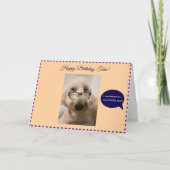 Leuke verjaardag, gevouwen Wenskaart Kaart (Voorkant)