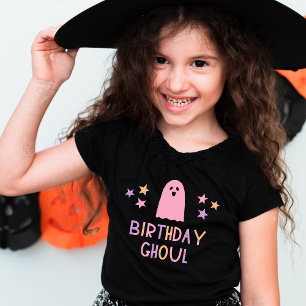 Leuke verjaardag Ghoul Pastel Ghost Halloween Kinder Shirts