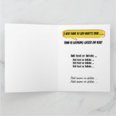 LEUKE Verjaardag / Jubileum Kaart (Binnen)