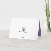 Leuke verjaardag Kaart met Hippo Ballerina (Achterkant)