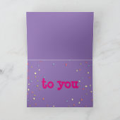 Leuke verjaardag Kaart met Hippo Ballerina (Binnen)