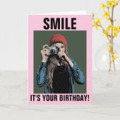 LEUKE VERJAARDAG KAARTEN VOOR TIENERMEISJES (Gele Bloem)