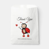 Leuke verjaardag lieveheersbeestje bedankzakje (Voorkant)