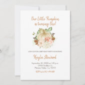 Leuke verjaardag Little Pumpkin is een uitnodiging (Voorkant)