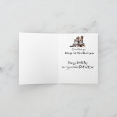 Leuke Verjaardag Prachtige Vriend Schattige Kat Ho Kaart (Binnen)