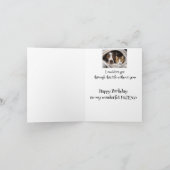 Leuke Verjaardag Prachtige Vriend Schattige Kat Ho Kaart (Binnen)