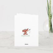 Leuke Verjaardag Prachtige Vriend Schattigee Vogel Kaart (Achterkant)