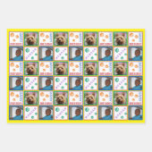 Leuke Verjaardag Regenboog 3 Foto Willekeurige Lee Inpakpapier Vel (Voorkant)