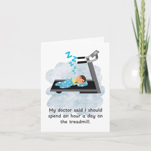 Leuke Verjaardag Sportzaal Fitness Kaart (Voorkant)