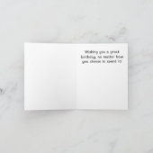 Leuke Verjaardag Sportzaal Fitness Kaart (Binnen)