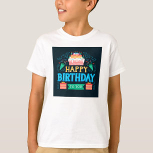 "Leuke verjaardag T-shirt voor kinderen - Celebrat