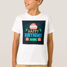 "Leuke verjaardag T-shirt voor kinderen - Vier je