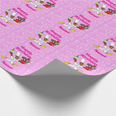 Leuke Verjaardag Wrapping Paper Flat Sheet Set van Cadeaupapier (Hoek)