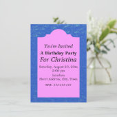 Leuke Verjaardag Zeemeermin Zeepaardje Zeesterren Kaart (Staand voorkant)