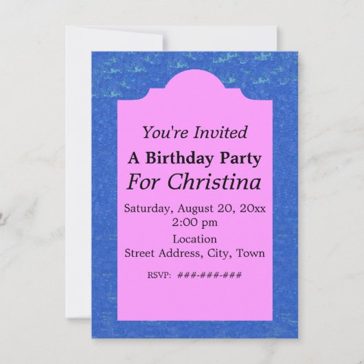 Leuke Verjaardag Zeemeermin Zeepaardje Zeesterren Kaart (Voorkant)