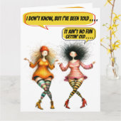 LEUKE VERJAARDAG - ZIE BINNEN EN TERUG... KAART (Gele Bloem)