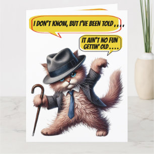 LEUKE VERJAARDAG - ZIE BINNEN EN TERUG... KAART