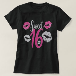 Leuke verjaardag zoete 16 t-shirt