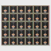 Leuke verjaardagscadeau voor Halloween Cadeaupapier (Vlak)
