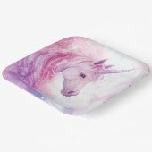 Leuke verjaardagsfeest Eenhoorn Papier Bord (Gebogen)