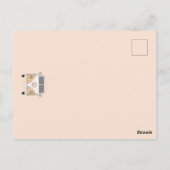 Leuke verjaardagsfeest, uitnodiging met 70er jaren (Achterkant)