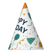 Leuke verjaardagsfeestje ballon en geschenken feesthoedjes (Rechts)