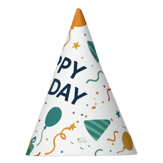 Leuke verjaardagsfeestje ballon en geschenken feesthoedjes (Rechts)