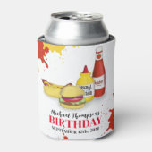 Leuke verjaardagsfeestje Custom BBQ Blikjeskoeler (Blikje Voorkant)
