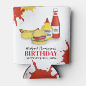 Leuke verjaardagsfeestje Custom BBQ Blikjeskoeler (Voorkant)