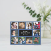 Leuke verjaardagsfotocollage  ansichtkaart briefkaart (Staand voorkant)