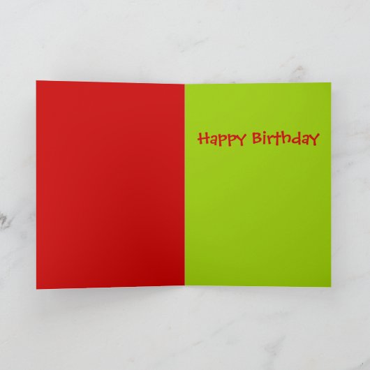 Leuke Verjaardagskaart met Patronen & Uilen etc Kaart (Binnen)