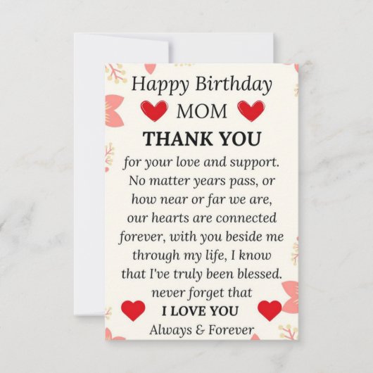 Leuke verjaardagskaarten voor mama (Voorkant)