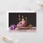 Leuke Verjaardagsviering Flat Kaart (Voorkant / Achterkant in situ)